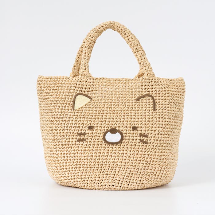 すみっコぐらしのトートバッグ｜数量限定 手編み あみもの かぎ針編み