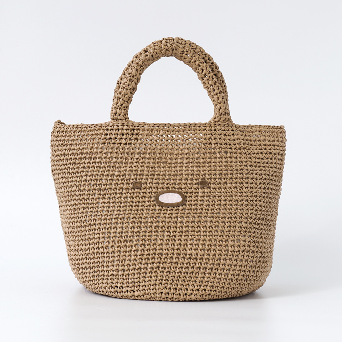 すみっコぐらしのトートバッグ｜数量限定 手編み あみもの かぎ針編み