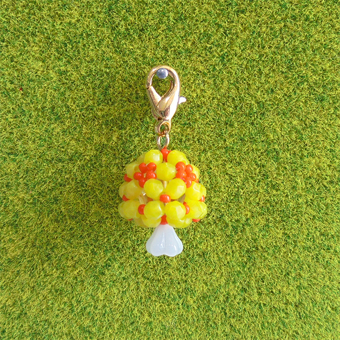 数量限定 ホビックス 秋の実りきのこ チャーム | ビーズ キット hobbix