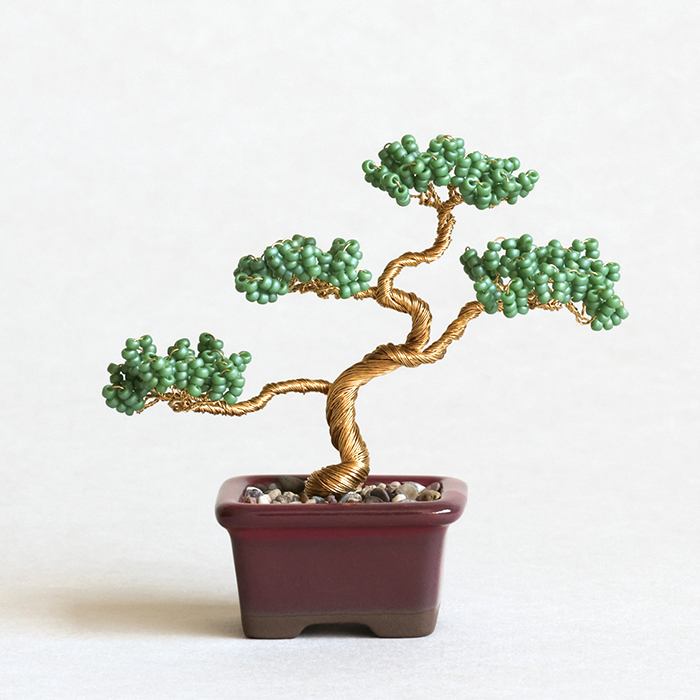 ネジッテ BONSAIキット | ビーズキット MIYUKI キット ねじって 盆栽ビーズキット 作成 手芸 |  | 01