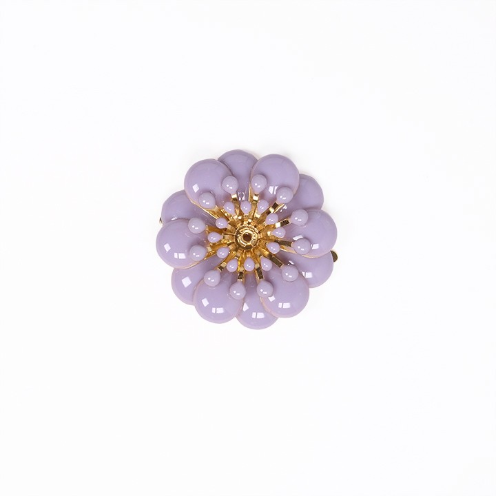 メタルパーツ エポフラワー 足付き 29×29mm | ビーズ メタル エポ