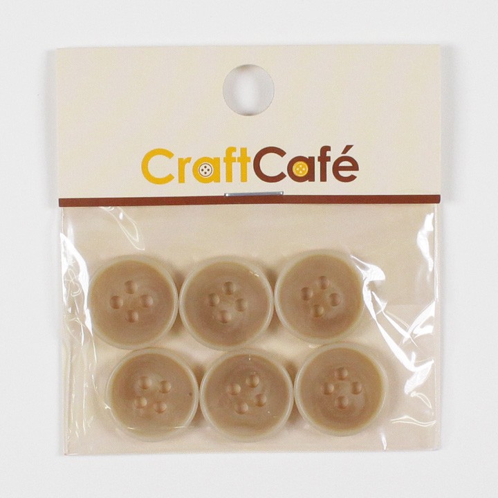 クラフトハートトーカイ CraftCafe ジャケットボタン 15mm CP83 6ヶ入