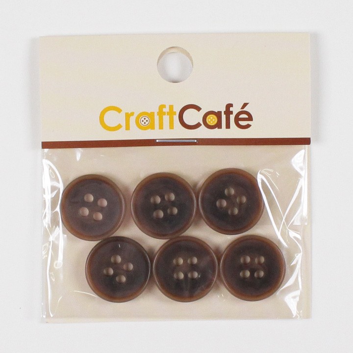 クラフトハートトーカイ CraftCafe ジャケットボタン 15mm CP83 6ヶ入  