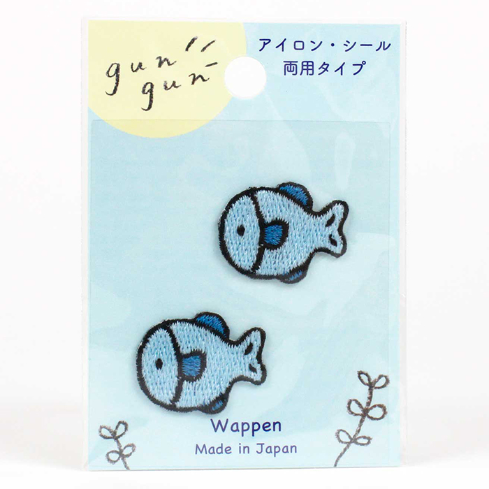 gungun ワッペン3 アイロン・シール両用タイプ | ミニワッペン
