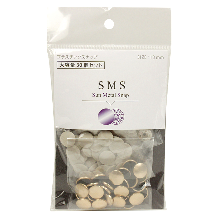 CHERRY LABEL プラスチックスナップ 13mm 30組入 SMS TYL TCP