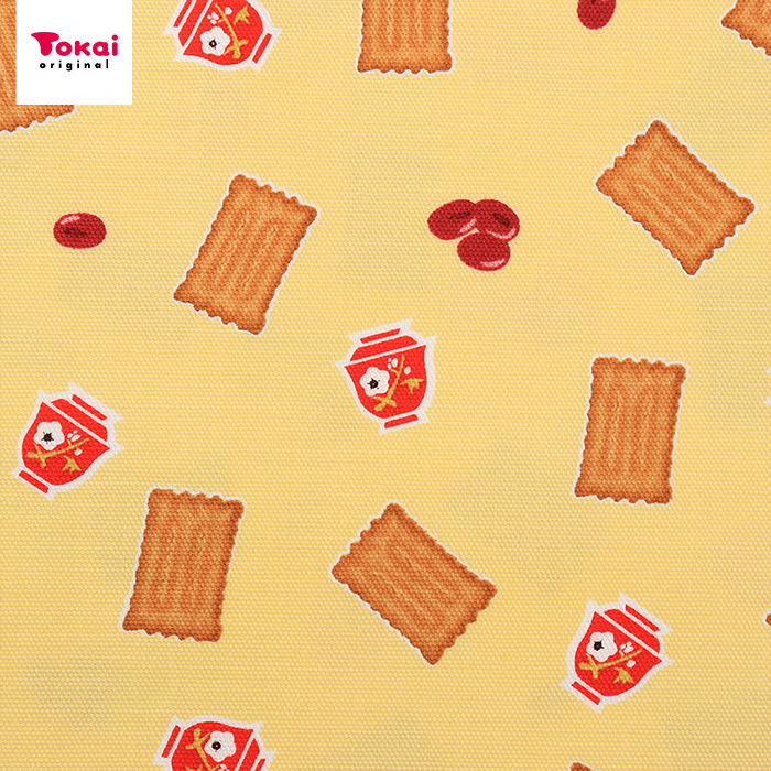 クラフトハートトーカイ しるこサンド 総柄 1m カットクロス | 生地 布