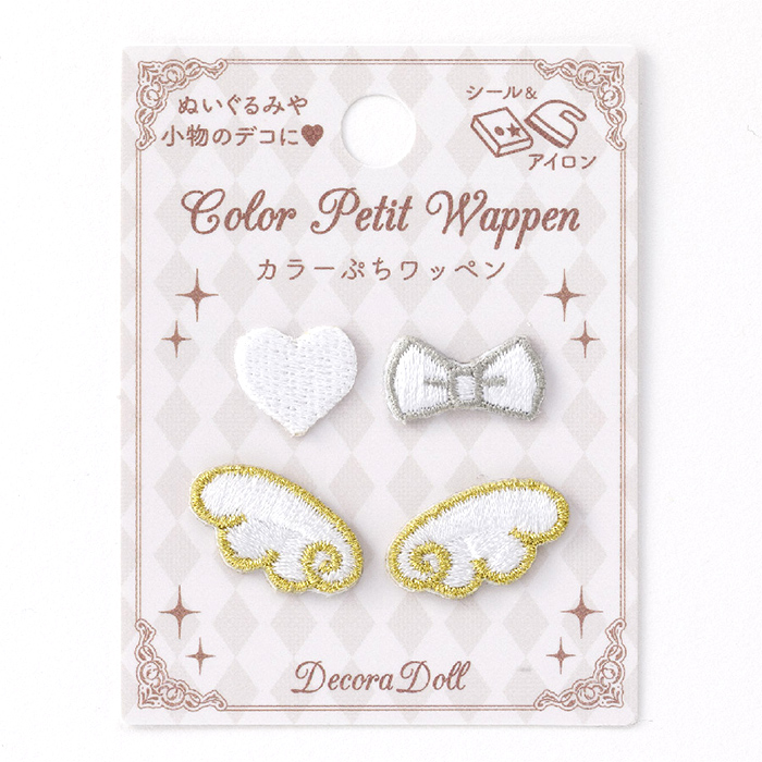 デコラドール カラーぷちワッペン | Decora Doll ぬい服 ドール服 実物