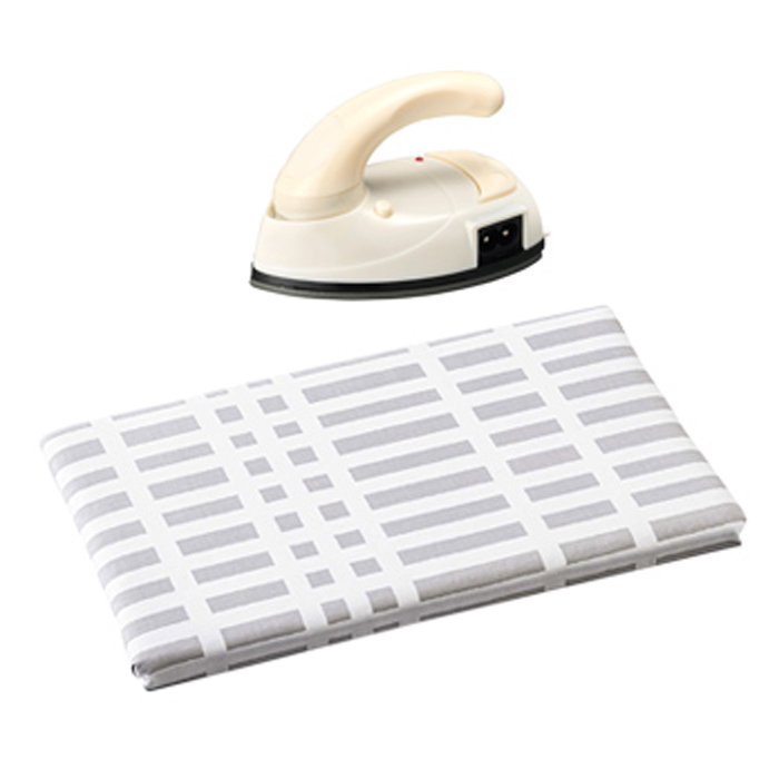 ちょいがけミニアイロンセット グリーン／ピンク／クリーム