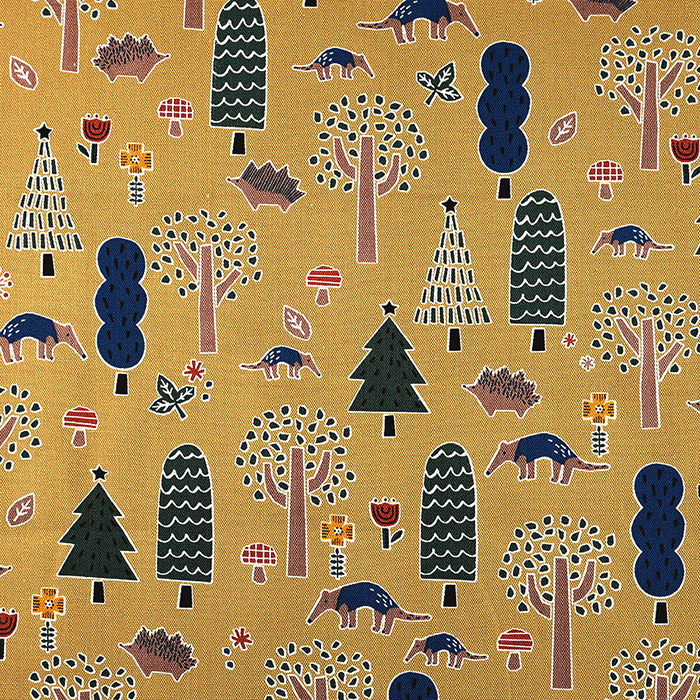 HI! MY ZOO(ハイ マイ ズー) D柄 オックス 50cm カットクロス | 生地 