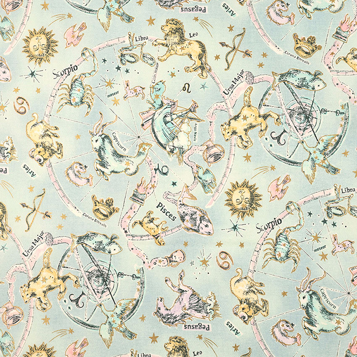 ゆか様 ASTROシーグリ類 un/no トワイライトムーン Horoscope シーチング 50cm