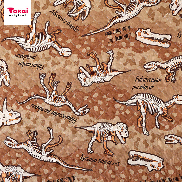 クラフトハートトーカイ 福井恐竜博物館 地層柄 オックスキルト 50cm