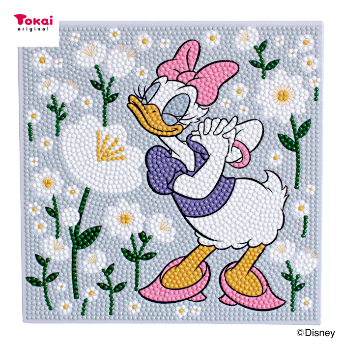 ダイヤモンドフィックス Disney 20×20cm ミニー・ デイジー | ビーズ ダイヤモンドフィックス Disney 20×20cm ミニー・ デイジー | ビーズ