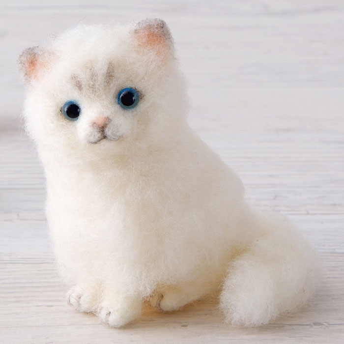 アクレーヌでつくる ドッグ＆キャット | クラフト フェルト手芸
