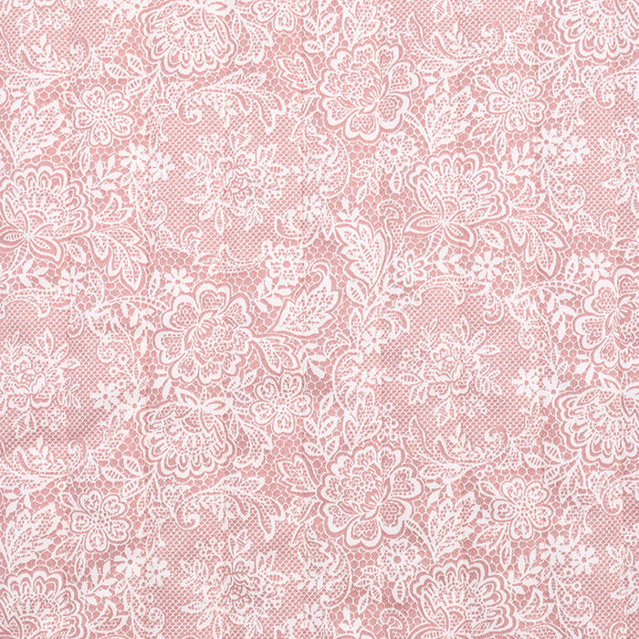Nerori Rose ロマンティックレース キルト 50cm単位|切売り Nerori Rose ロマンティックレース キルト 50cm単位|切売り