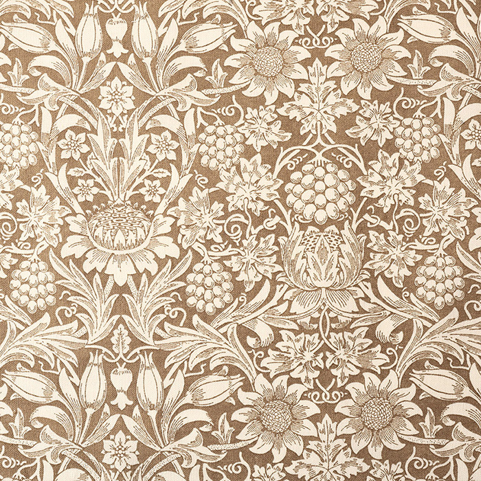 V&A Fabric Collection サンフラワー シーチング 50cm単位｜切売り 切り売り 生地 布 イギリス ロンドン  ヴィクトリア&アルバート博物館 コットン100％
