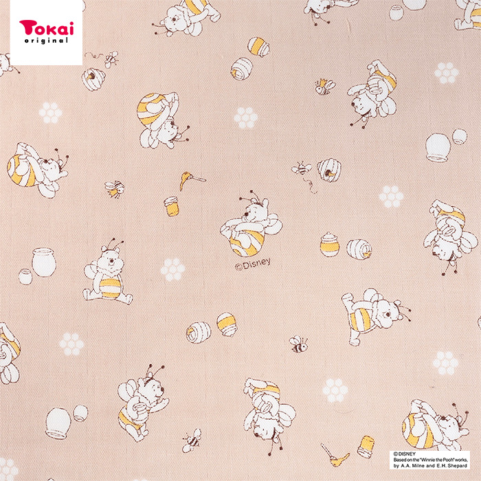 クラフトハートトーカイ ディズニー みつばちプーさん ダブルガーゼ