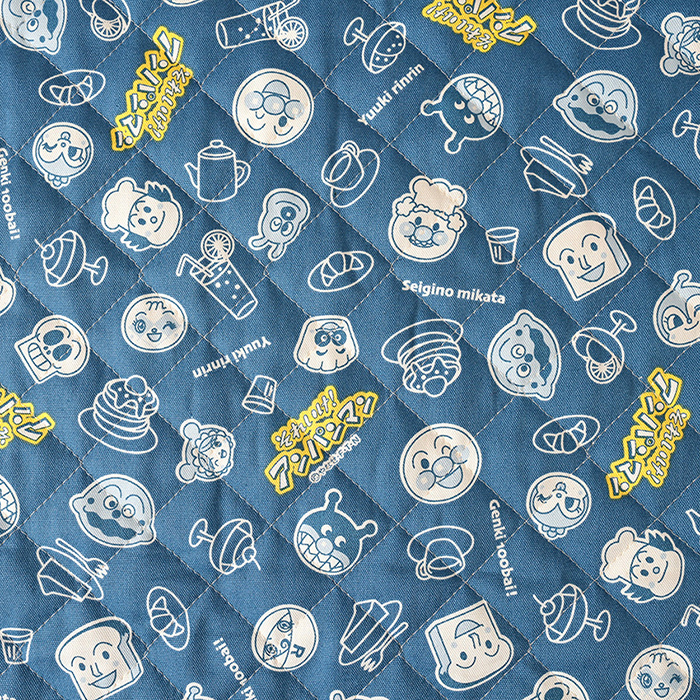 アンパンマン レトロフェイス柄 オックスキルト 50cm単位 | 切売り