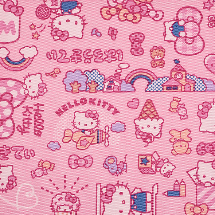 sanrio（サンリオ） 生地 布 ハローキティ 4WAY柄 オックス 50cm単位