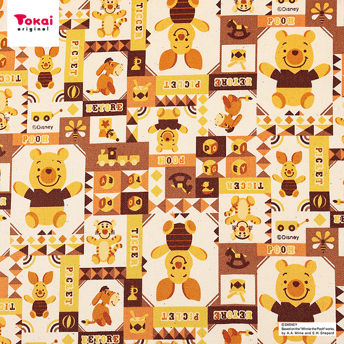クラフトハートトーカイ 生地 布 ディズニー プーさん TOYS オックス