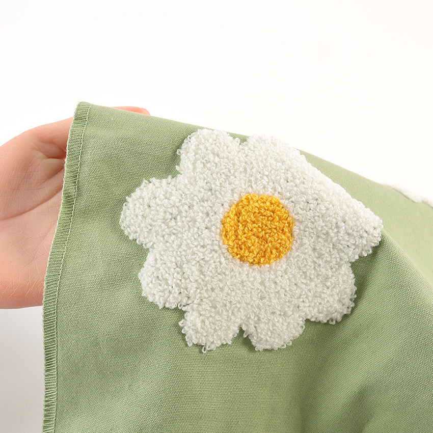 Tufting like 大花柄 タフティング風凹凸刺繍 50cm単位｜切売り 