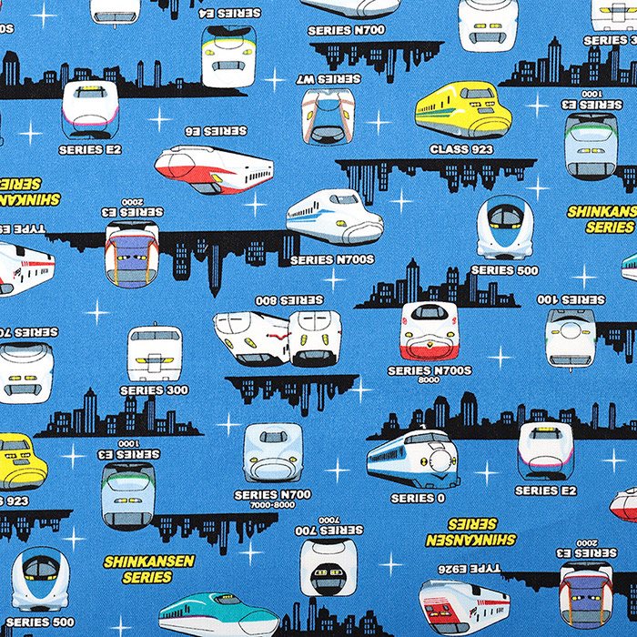 JR新幹線 オックス 50cm単位｜切売り 切り売り 生地 布 布地 コットン