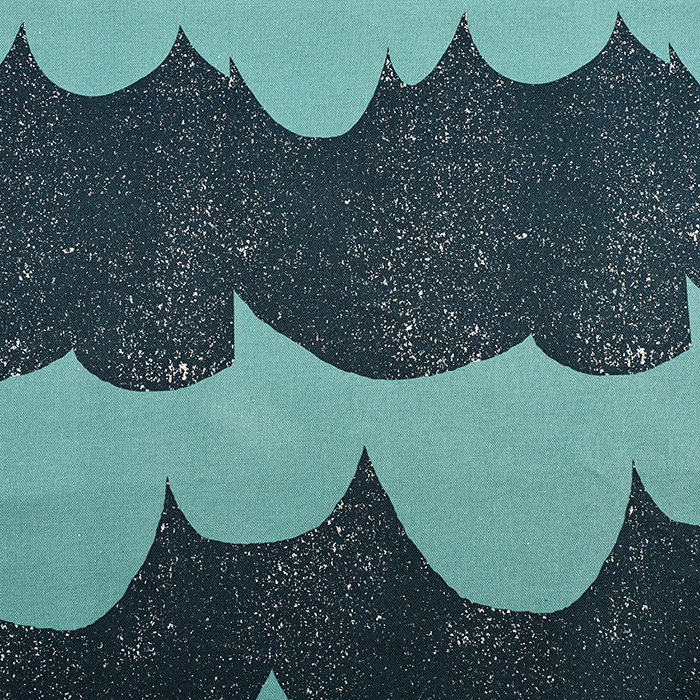 echino Wave 9.5号帆布 50cm単位｜切売り 切り売り 生地 布 布地 9.5号 帆布 ウェーブ 幾何学柄 大柄 波模様 ハンプ はんぷ |  | 03