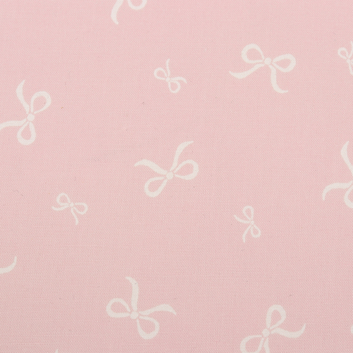 Cute trend リボン柄 スケア 50cm単位 | 切売り 切り売り 生地 布 布地