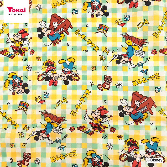 クラフトハートトーカイ ディズニー ミッキー&ミニー ナイロンタフタ