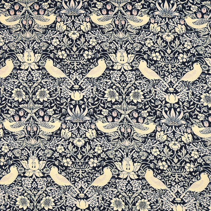 クラフトハートトーカイ V&A Fabric Collection いちご泥棒 80ロイヤル