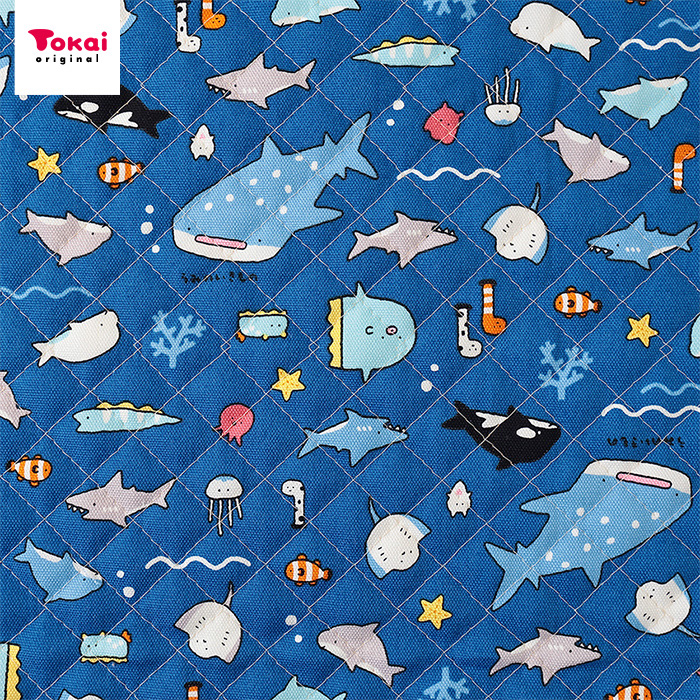 クラフトハートトーカイ うみのいきもの オックスキルト 50cm単位 | 切