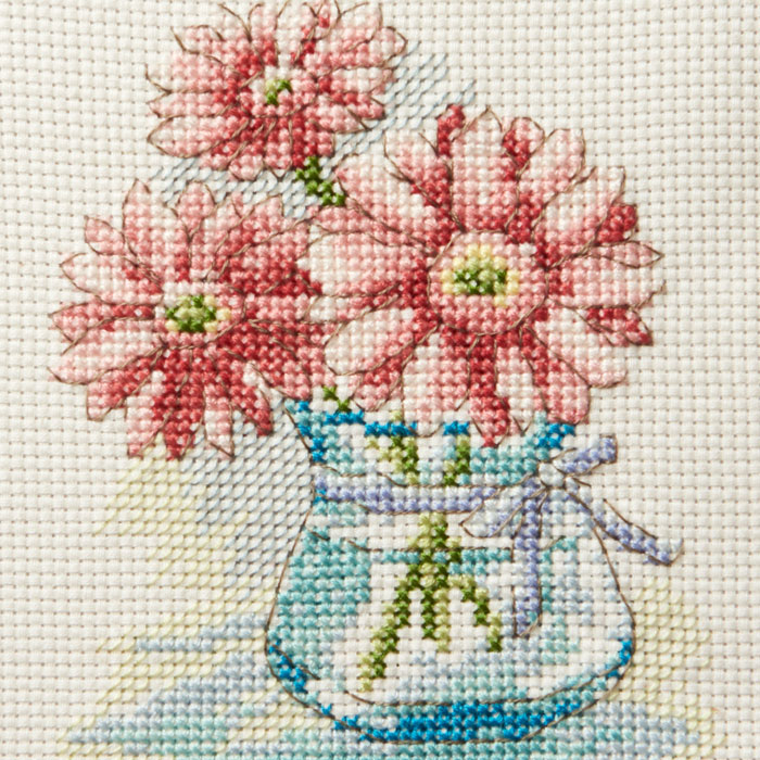 戸塚刺繍キット花の色クロスステッチ | 戸塚刺しゅう 刺繍キット