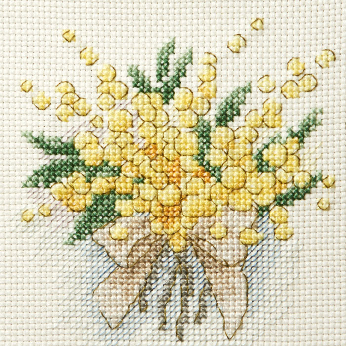 戸塚刺繍キット花の色クロスステッチ | 戸塚刺しゅう 刺繍キット