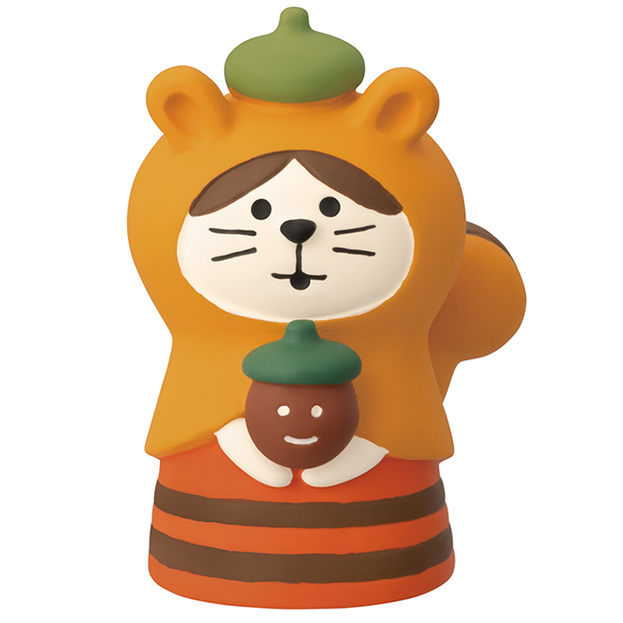 DECOLE（デコレ） コンコンブル どんぐり山 ねこずきん | 小物 置物