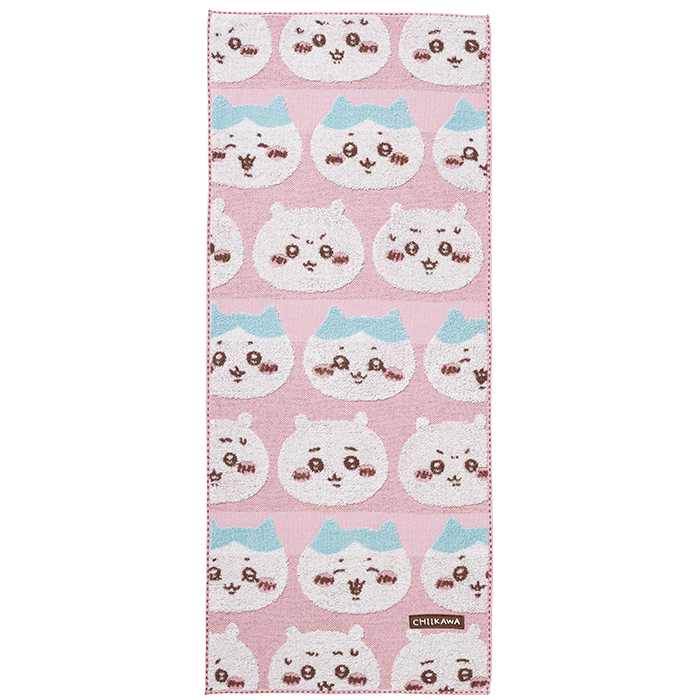 丸眞 ちいかわ フェイスタオルB【完成品】| タオル 35×80 80×35