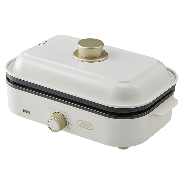 ナショナルホットプレート 蓋付き シルバー Amazon | 2WAYプレート ホットプレート 鍋付き 一人暮らし COK