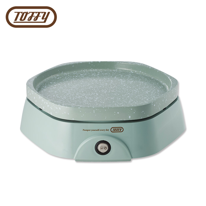 Toffy トフィー カラフルリトルプレート K-HP5-PA K-HP5-MW | キッチン家電 ホットプレート グリル鍋 かわいい 焦げ付きにくい サントレーム 結婚 トフィー | Toffy | 01