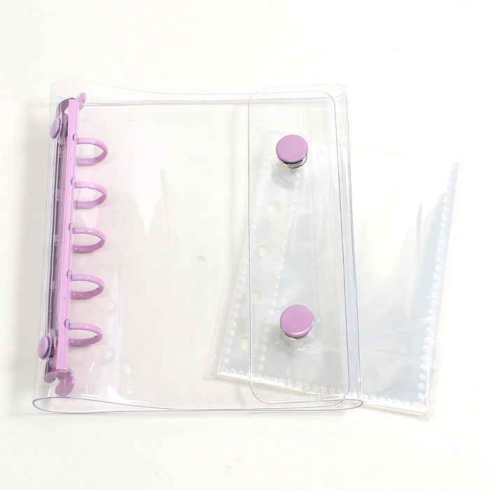 シール手帳 カラーバインダー サイズM5 シート10枚付 | 推し活グッズ