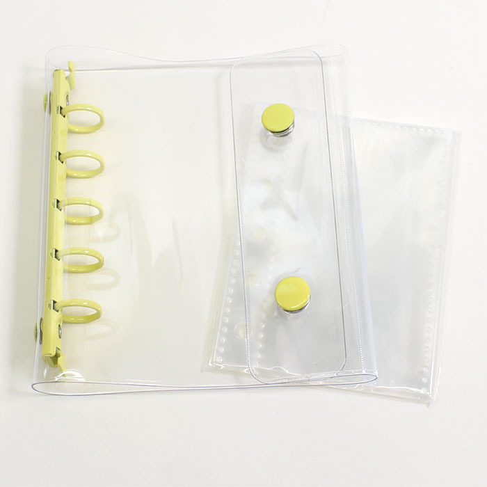 シール手帳 カラーバインダー サイズM5 シート10枚付 | 推し活グッズ