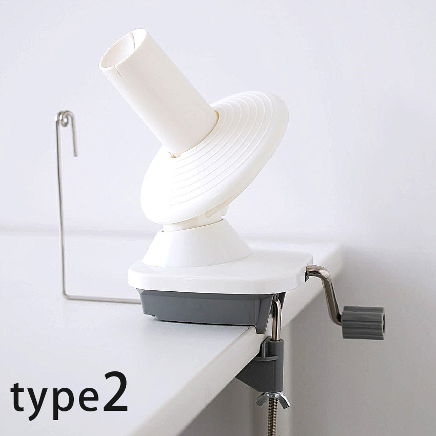 ダルマ 玉巻器type2｜玉巻き器 糸巻き器 かせ糸 毛糸 巻き器 : 0088760