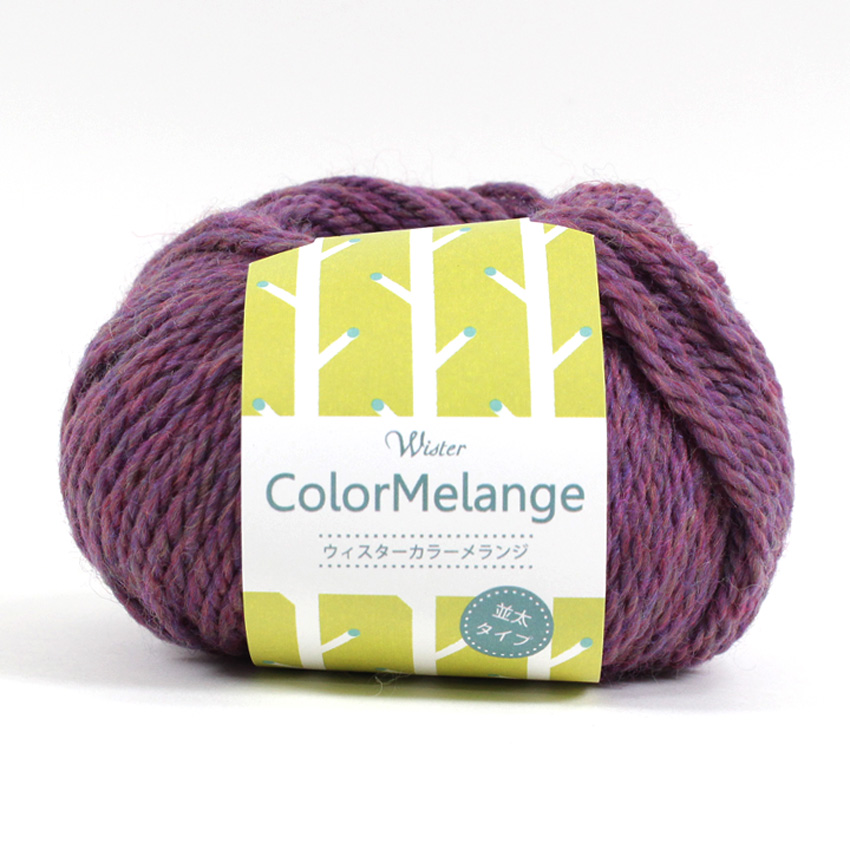 クラフトハートトーカイ ウイスター カラーメランジ＜並太＞｜毛糸
