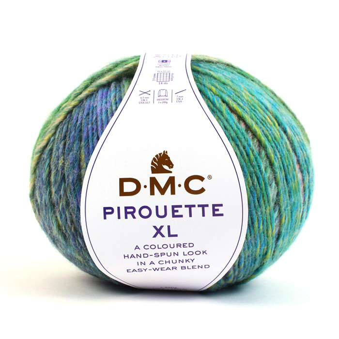DMC PIROUETTE XL  (ピルエットXL)200g玉｜毛糸 極太 輸入糸 段染め あみもの ニット |  | 03