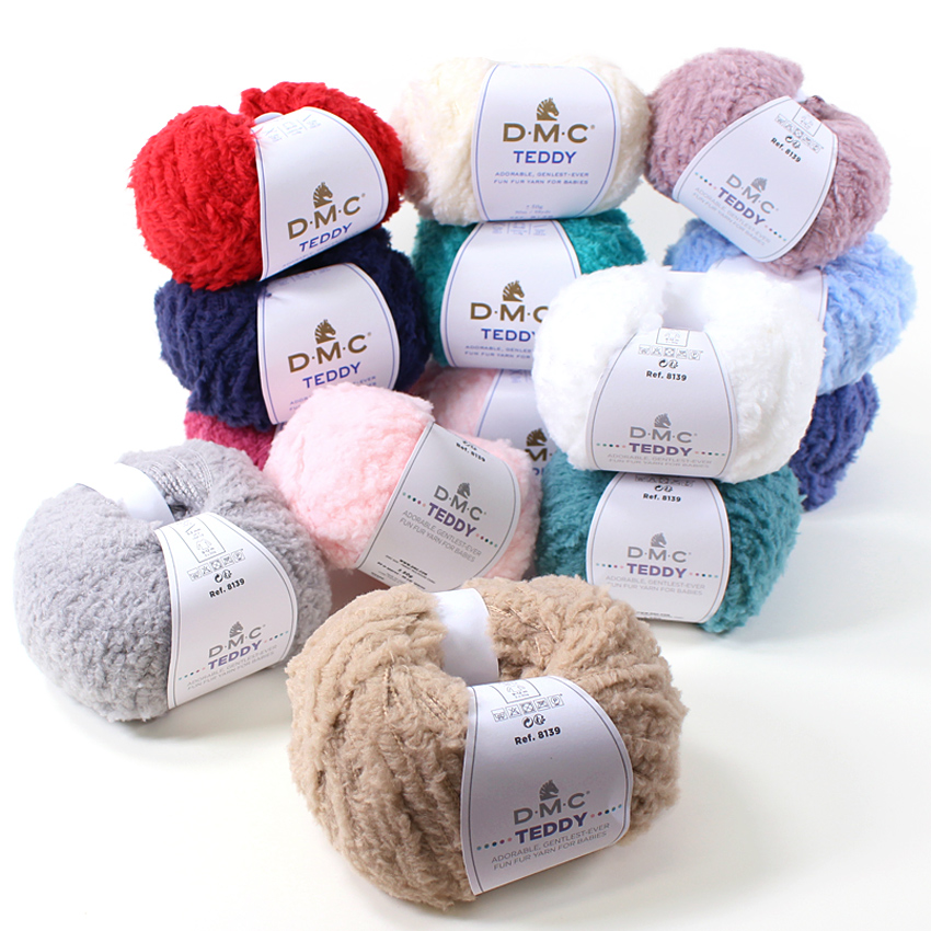 DMC TEDDY｜テディ 毛糸 輸入糸ファーヤーン あみもの ニット 手芸