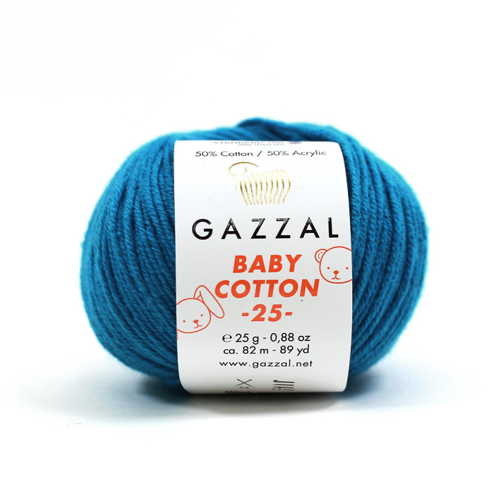 内藤商事 ガザール ベビーコットン25 GAZZAL BABYCOTTON25｜中細