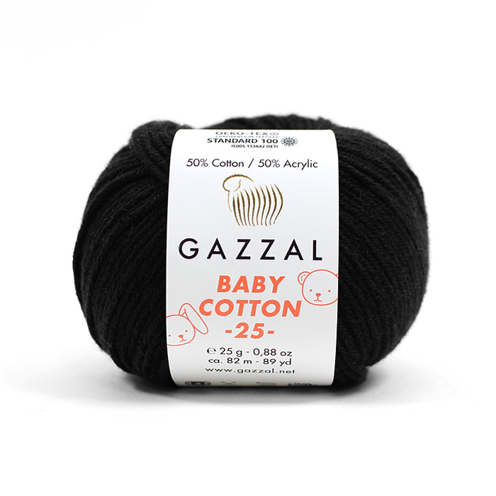 内藤商事 ガザール ベビーコットン25 GAZZAL BABYCOTTON25｜中細