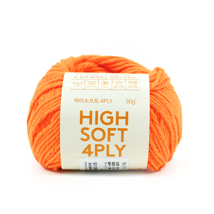 banul ニューハイソフト4ply｜中細 バヌル 韓国毛糸 NEW HIGH SOFT