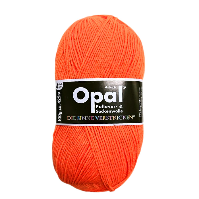 Opal Uni 4-fach単色 NEON ネオン｜中細 オパール 毛糸 ソックヤーン