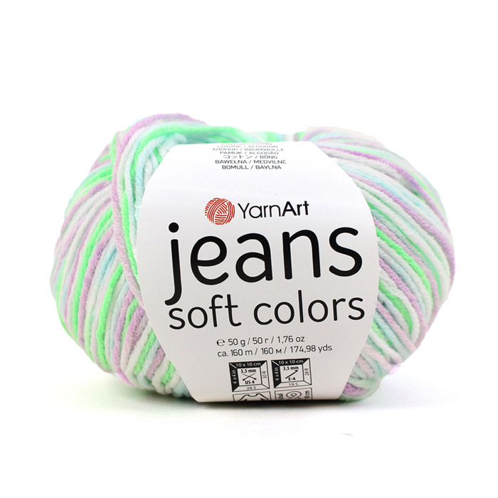 Yarn Art jeans Soft Colors(ヤーンアート ジーンズ ソフトカラーズ