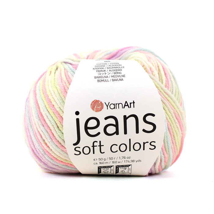 Yarn Art jeans Soft Colors(ヤーンアート ジーンズ ソフトカラーズ