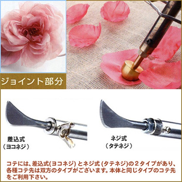 半額品 深雪アートフラワー 特殊コテ先