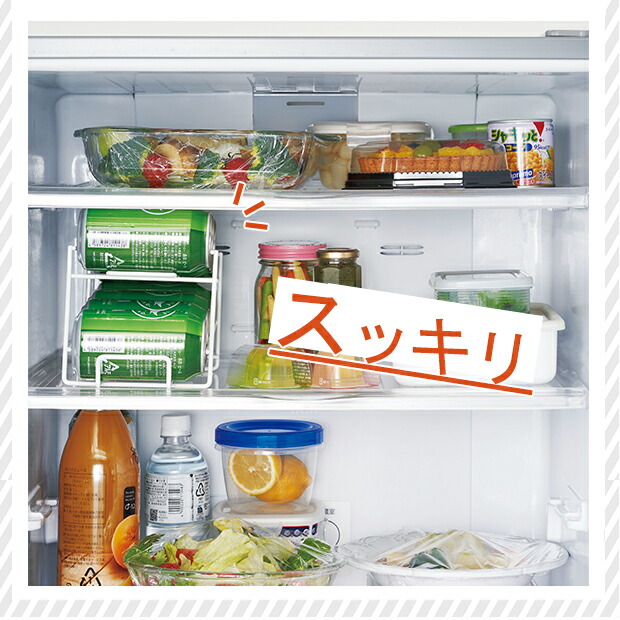 コロコロ缶配ストッカー500ml用 ドリンクストッカー 収納 押し出し式